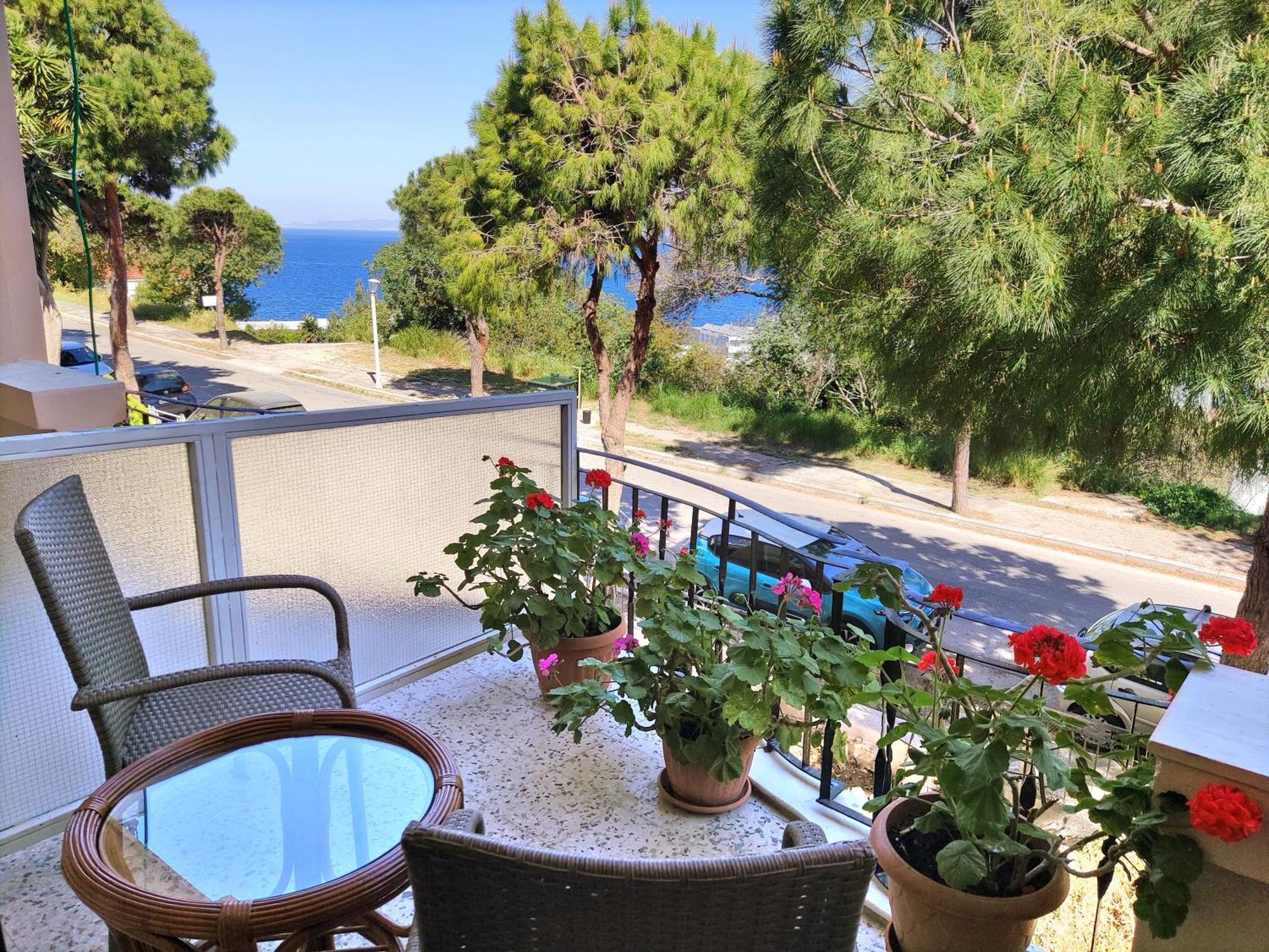 Apartamento Italian Flair With A View Rhodes City Exterior foto